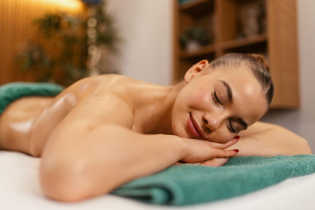 Professional holistic body recovery session