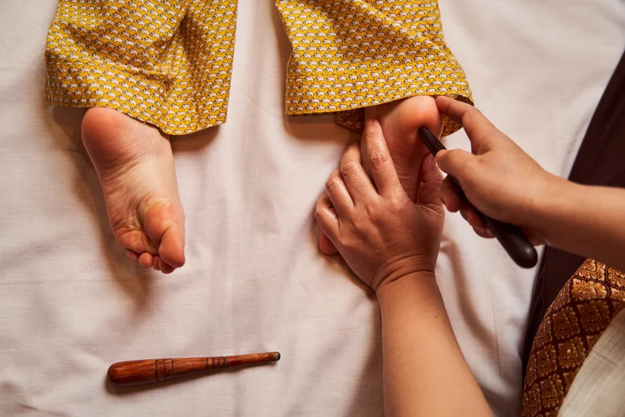 Thai Reflexology Supports Stress Relief